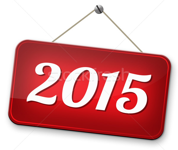 2015 new year Stock photo © kikkerdirk