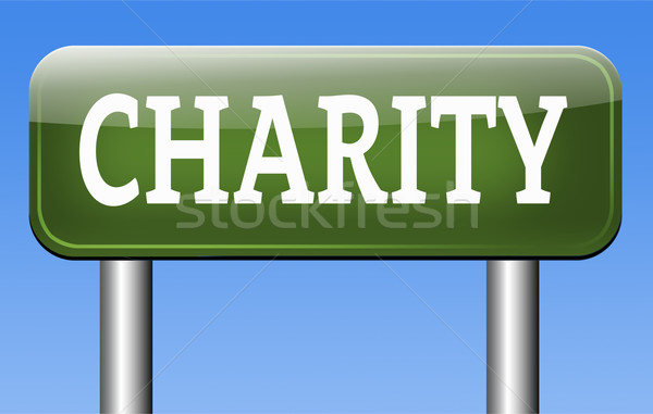 Dobroczynność darowizna dać potrzebujący ubogich darować Zdjęcia stock © kikkerdirk