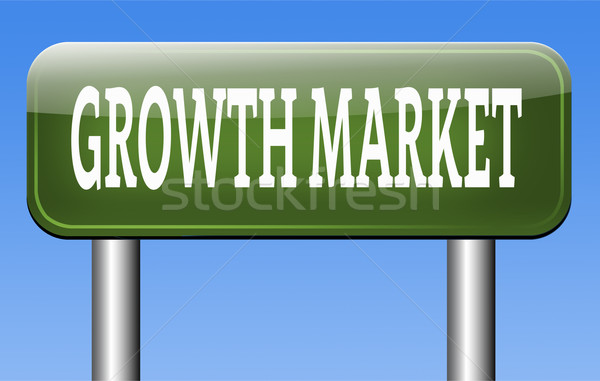 growth market Stock photo © kikkerdirk