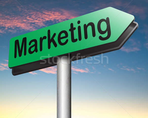 маркетинга плана стратегия целевой бизнеса рынке Сток-фото © kikkerdirk