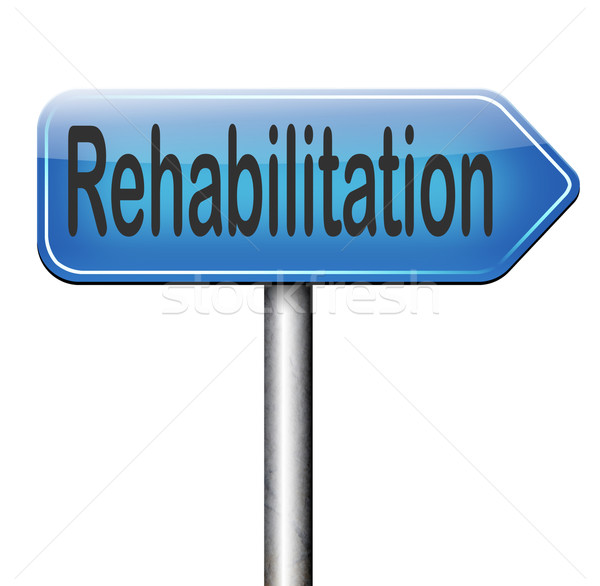 Réhabilitation rehab médicaments alcool dépendance sport [[stock_photo]] © kikkerdirk