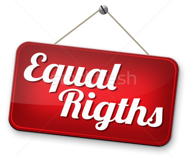 equal rights Stock photo © kikkerdirk