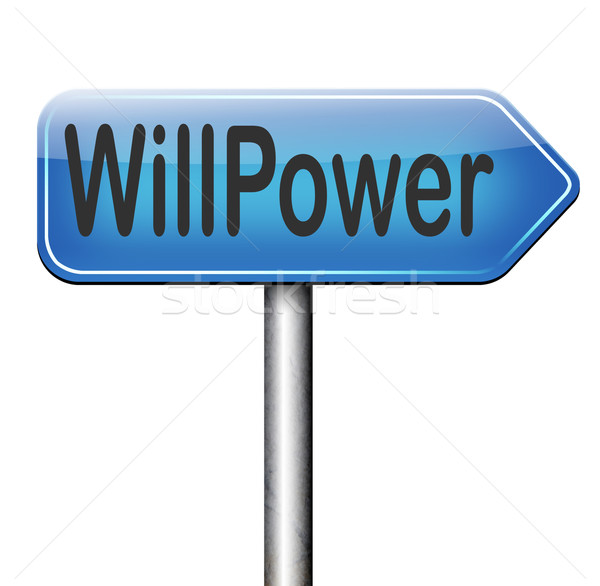 will power Stock photo © kikkerdirk