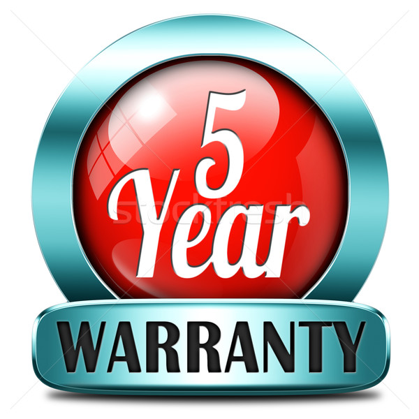 five year warranty Stock photo © kikkerdirk