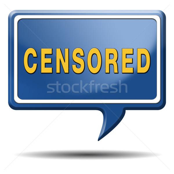 censored Stock photo © kikkerdirk