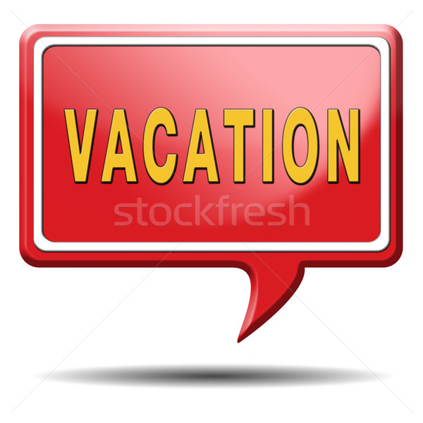 vacation Stock photo © kikkerdirk