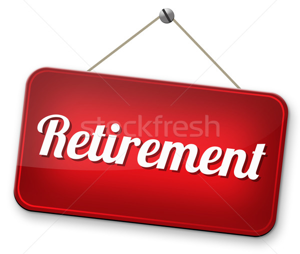 Nyugdíj tőke előre nyugdíjba megy nyugdíj alap Stock fotó © kikkerdirk