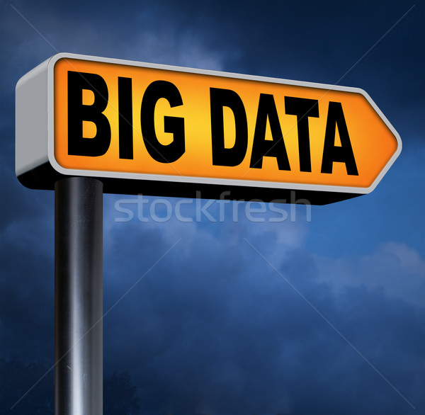 ビッグ データ データストレージ 分析論 雲 コンピュータ ストックフォト © kikkerdirk
