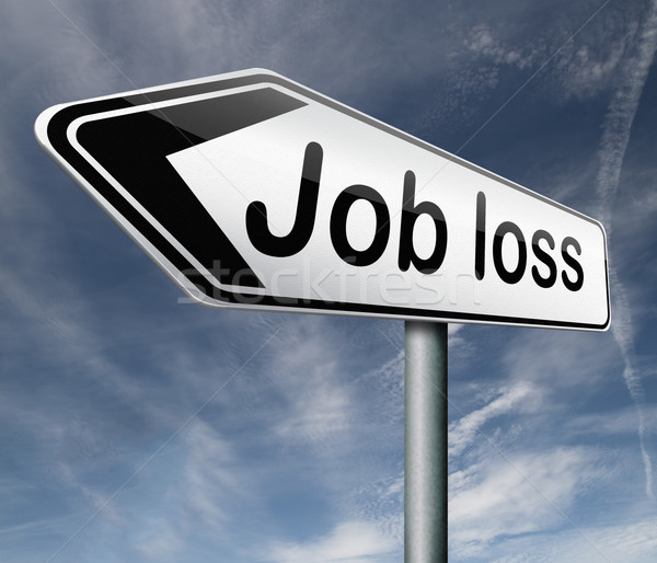 job loss Stock photo © kikkerdirk
