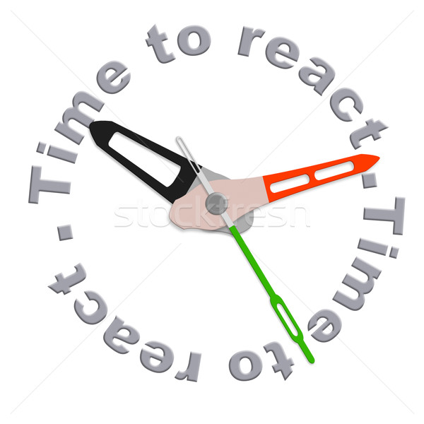 Time to react Stock photo © kikkerdirk