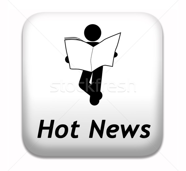 hot daily breaking news Stock photo © kikkerdirk