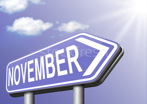 november Stock photo © kikkerdirk