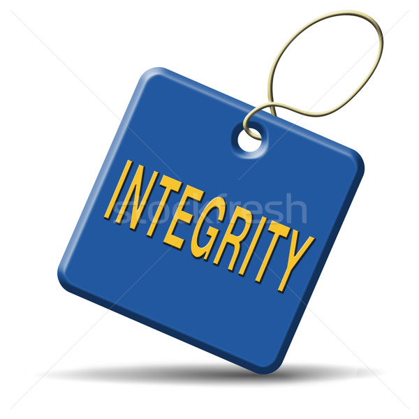 integrity Stock photo © kikkerdirk