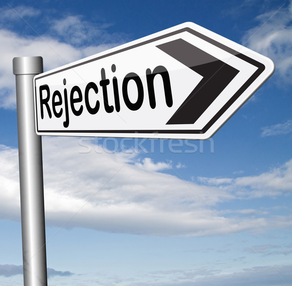 rejection Stock photo © kikkerdirk