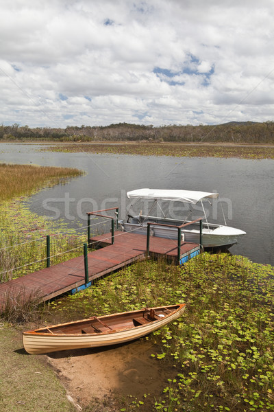 Stock photo: Mareeba wetlands panorama