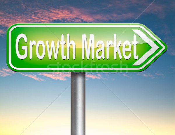 growth market Stock photo © kikkerdirk