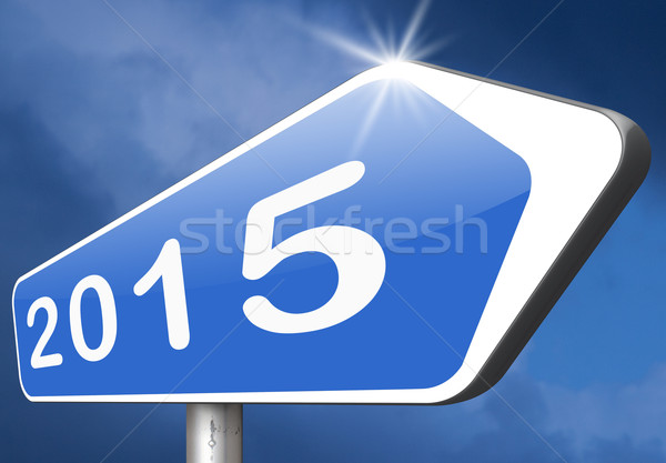 2015 nouvelle année prochaine année nouvelle commencer [[stock_photo]] © kikkerdirk