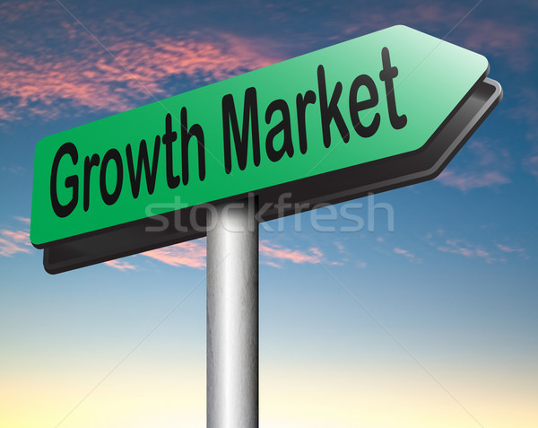 growth market Stock photo © kikkerdirk
