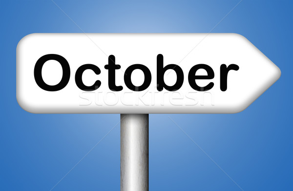 October Stock photo © kikkerdirk