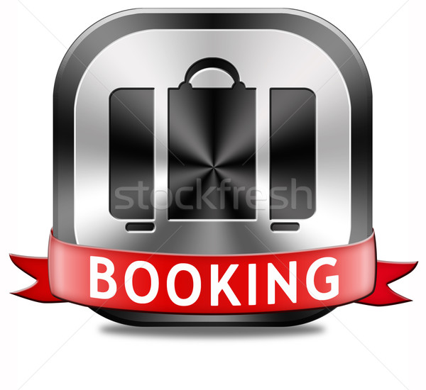 booking vacation ticket Stock photo © kikkerdirk