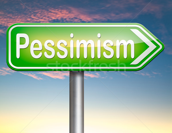 pessimism Stock photo © kikkerdirk