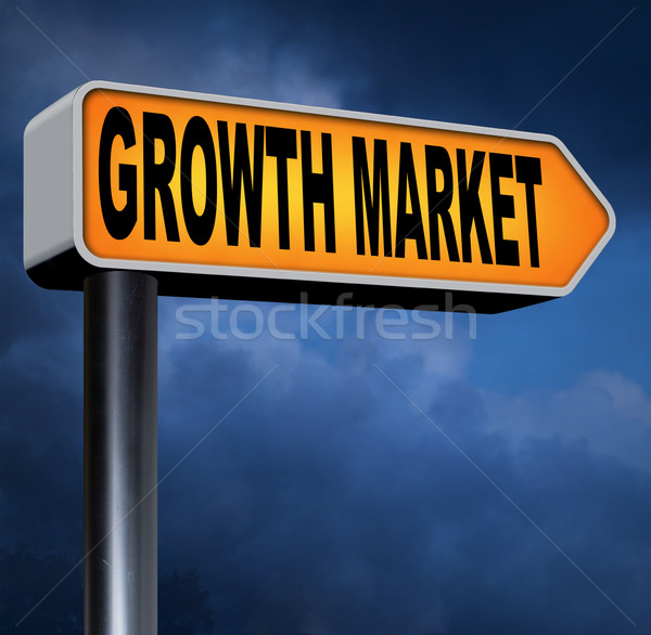 growth market Stock photo © kikkerdirk