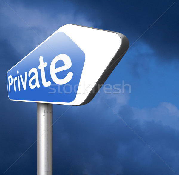 private Stock photo © kikkerdirk