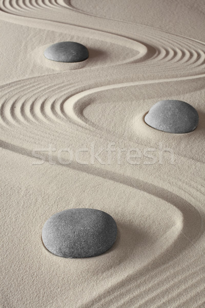 Zdjęcia stock: Zen · ogród · leczenie · uzdrowiskowe · japoński · równowagi · harmonia