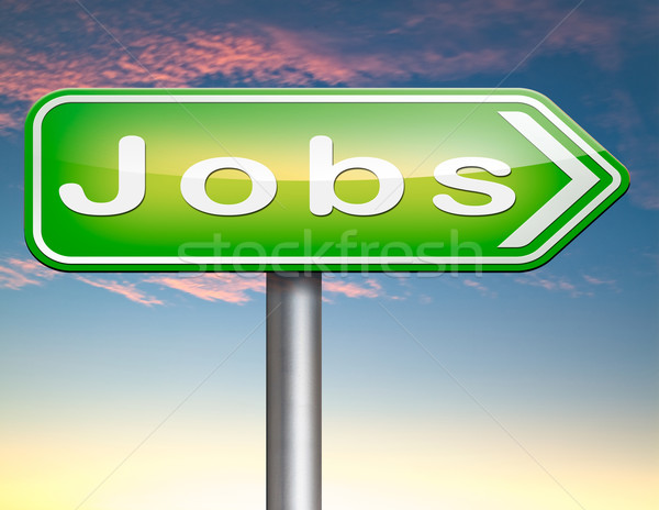 álláskeresés foglalkoztatás állások reklámok segítség keresett Stock fotó © kikkerdirk