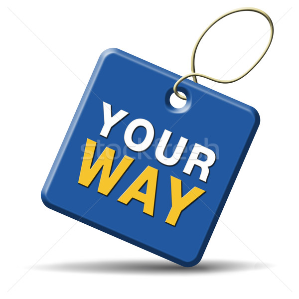your way  Stock photo © kikkerdirk