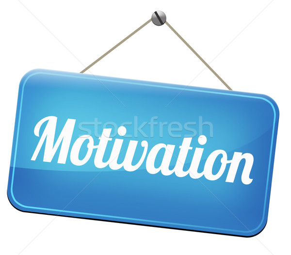 Motivação inspiração inspirar dar energia fortalecimento Foto stock © kikkerdirk