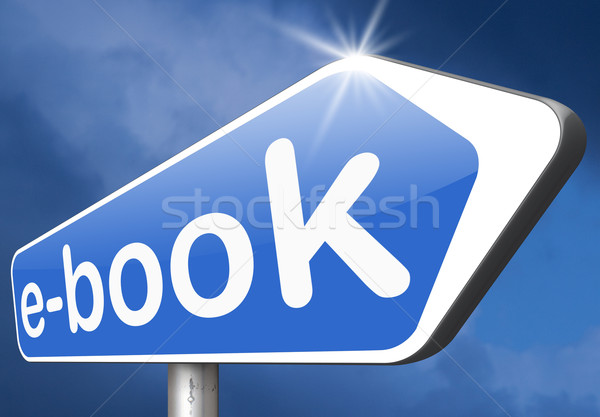 Ebook descargar digital lectura leer línea Foto stock © kikkerdirk
