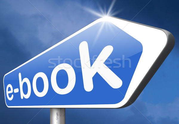 e-book Stock photo © kikkerdirk