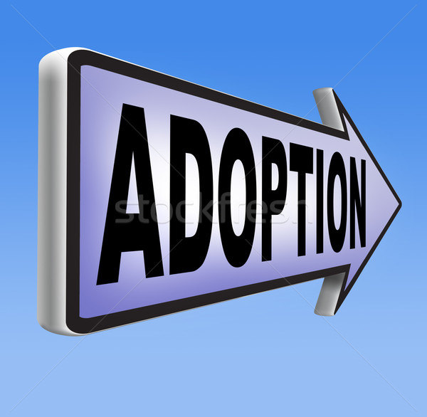adoption Stock photo © kikkerdirk