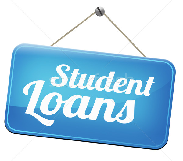 Stock photo: student loan