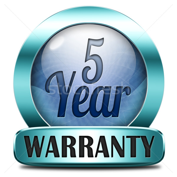 five year warranty Stock photo © kikkerdirk