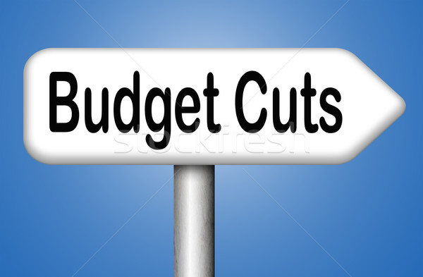 budget cuts Stock photo © kikkerdirk