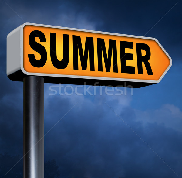 summer time Stock photo © kikkerdirk