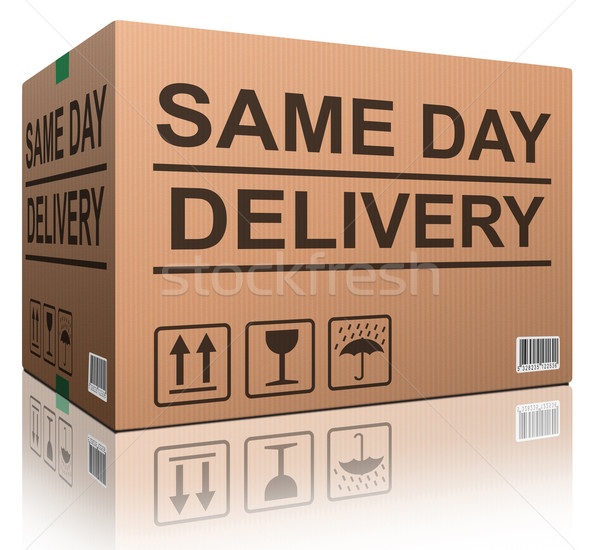 Stock photo: same day delivery