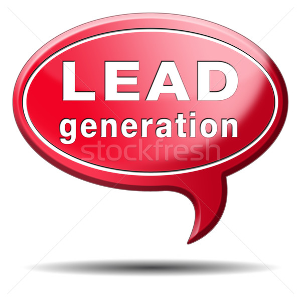 lead generation Stock photo © kikkerdirk