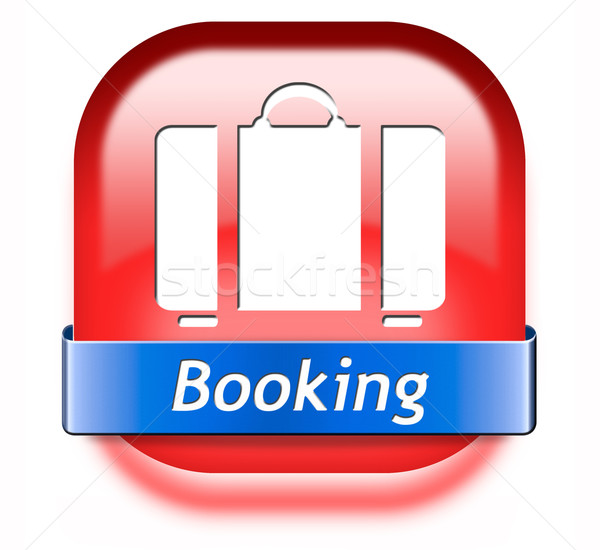 booking vacation ticket Stock photo © kikkerdirk