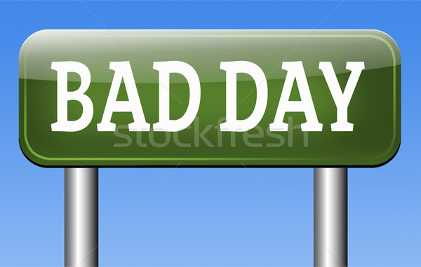 bad day Stock photo © kikkerdirk