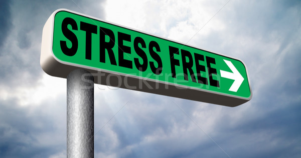 Stock photo: stress free zone