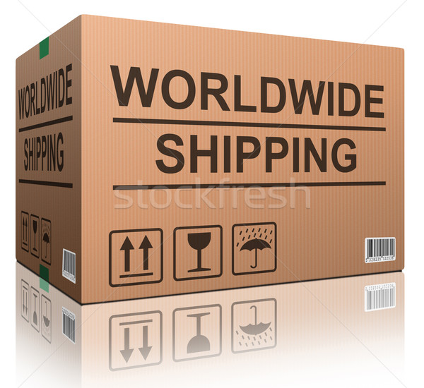 worldwide shipping Stock photo © kikkerdirk