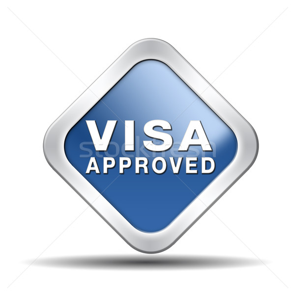 visa approved Stock photo © kikkerdirk
