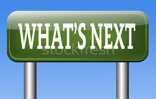 what's next Stock photo © kikkerdirk