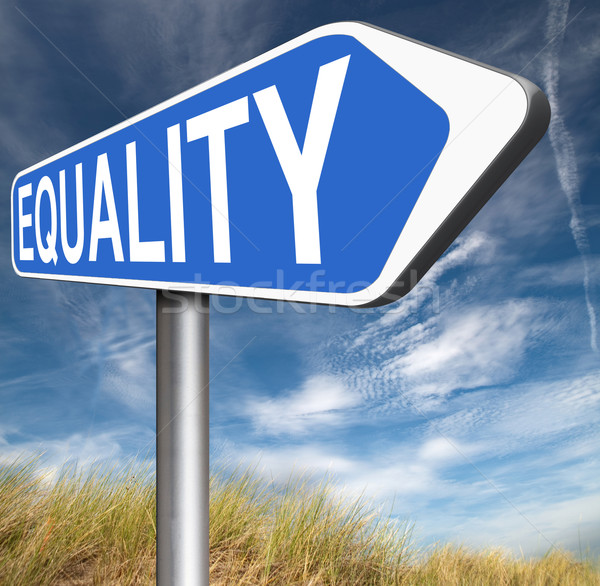 Gleichheit keine Unterschied gleich Rechte Chancen Stock foto © kikkerdirk