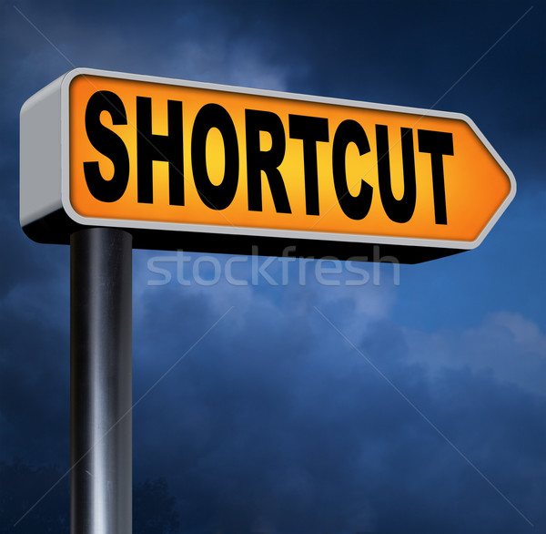 shortcut Stock photo © kikkerdirk