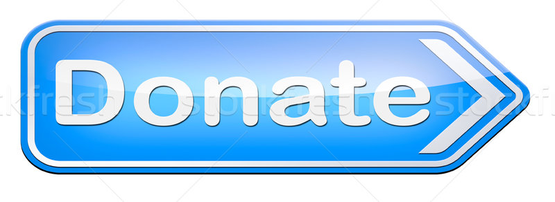 Schenken liefdadigheid geven helpen geld Stockfoto © kikkerdirk