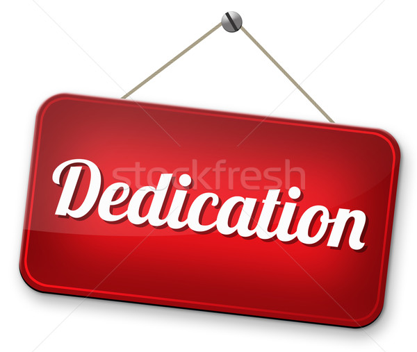 dedication Stock photo © kikkerdirk